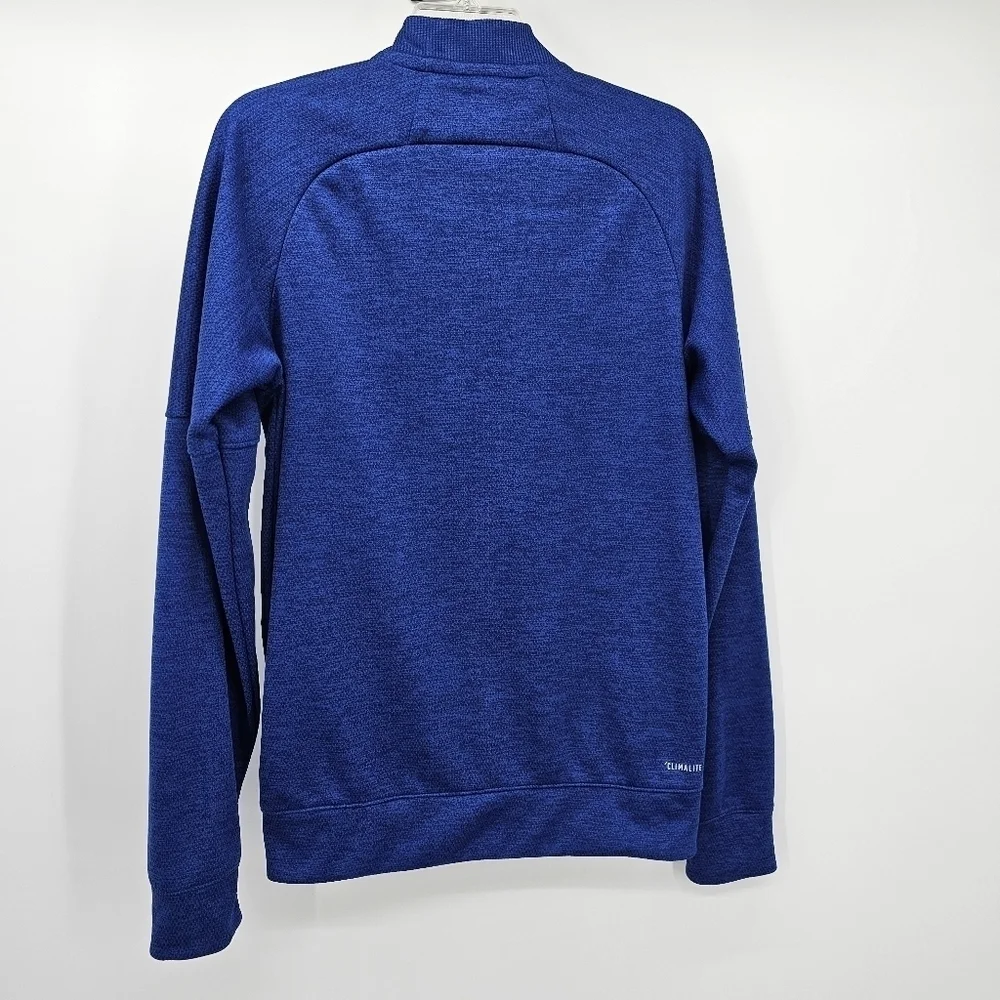 Adidas Climalite Blue Track Jacket Mens Size Small